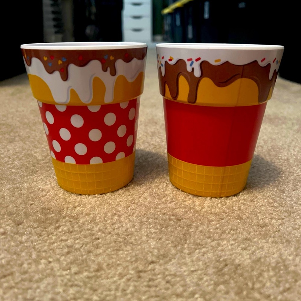 Disney Ice Cream Cups
